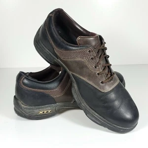 CALLOWAY GOLF MENS LATERAL TRACTION SHOES LEATHER SIZE 10 GOOD CONDITION - Picture 1 of 10