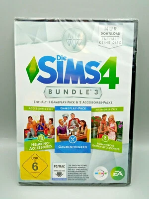 Die Sims 4 - Erweiterungen Bundle 3 - PC/Mac Kult Spiel EA Gameplay & Accessoire - Bild 1 von 3