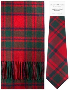 MacIntosh Clan Moderno Tartán Lana Cepillo Bufanda y Corbata Set de Regalo - Imagen 1 de 1