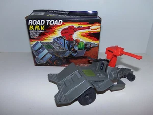 Vintage 1987 GI JOE ARAH Road Toad Battle Recovery Vehicle w Original Box - Picture 1 of 12