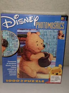 Disney Photomosaics Winnie The Pooh 1026 pezzi puzzle Robert Silver nuovo con scatola sigillato - Foto 1 di 2