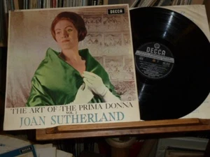 1963 Uk Decca ED1 SXL 2257 ART OF PRIMA DONNA Vol 2 JOAN SUTHERLAND Soprano NM - Picture 1 of 5