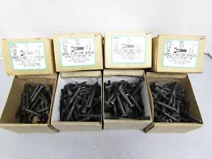 170 Pcs Hex Cap 1/4"-20 x 2-1/4" Bolts Screws SAE Coarse Grade 5 Steel Black NEW - Picture 1 of 4