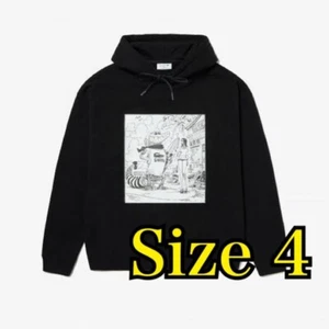 Sudadera con capucha LACOSTE ONE PIECE con estampado de arte de portada limitada talla M FR 4 tops sudaderas con capucha - Imagen 1 de 4