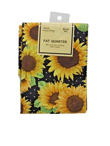 Brother Sister Design Studio NUEVO Cuarto Graso ~ Girasoles ~ 100% Algodón 18 x 21 - Imagen 1 de 6