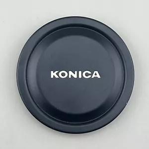 Original Konica ⦰ 57mm Metal Push-On Lens Cap GENUINE OEM Slip-on - Picture 1 of 9