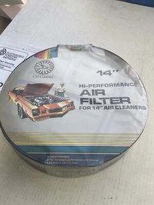 New Cal Custom Air Filter Replacement Element Round White Paper 14" x 2" 31218 - Picture 1 of 3