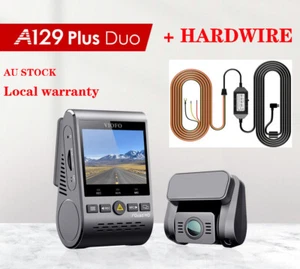 VIOFO A129 PLUS DUO DUAL CHANNEL DASH CAM FRONT 2K 1440P +REAR 1080P 5GHZ WI-FI - Picture 1 of 12
