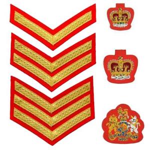 Army No1 Service Dress Chevrons and Crowns