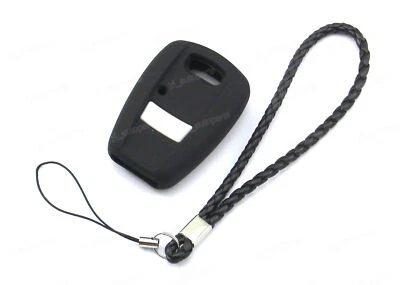 Silicone Case Cover For Fiat Bravo Punto Doblo Marea Stilo Remote Key 1 Button - Image 1 of 4