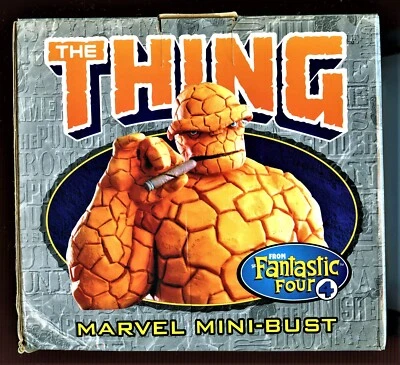 THING Fantstic Four Marvel Comics 2001 Randy Bowen 5" Mini-Bust 2361 of 6000 - Image 1 of 4