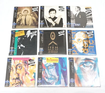 Pete Townshend - Mini LP CD 9 Titles Set Replica Paper Sleeve Obi Japan Foto 1 de 4