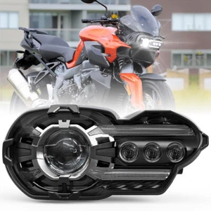 LED Headlight DRL Hi/Lo Beam Headlamp For 2005-2009 K1200R / 2010-2013 K1300R - Picture 1 of 6
