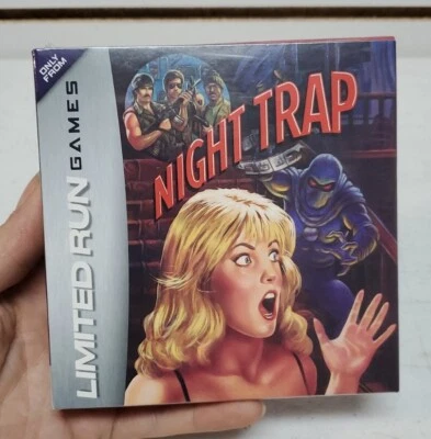 Night Trap (GameBoy Advance, 2017, GBA) Limited Run Games - Factory Sealed - Image 1 of 4