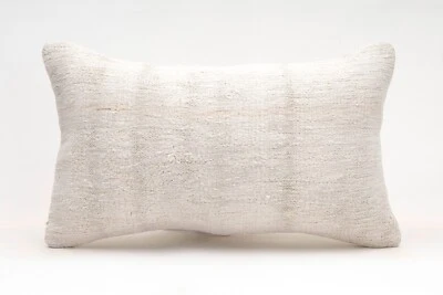 Hemp Pillow Cover, 12x20 in, Decorative Pillow, Ethnic Boho Pillow, Throw Pillow - Image 1 of 4