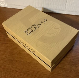 Samsung Galaxy S5  Empty Box Great Christmas Gag Gift NO PHONE - Afbeelding 1 van 2