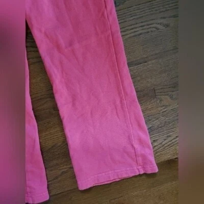 De Colección GYMBOREE Niñas 6 Rosa Tejido Pantalones Mezcla N Match Foto 1 de 4