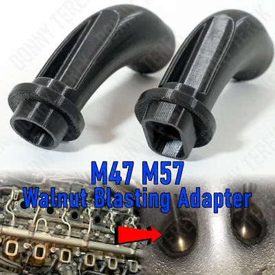 BMW M47 M57 Intake Carbon Cleaner Walnut Blasting Adapter Set for Engine 335D