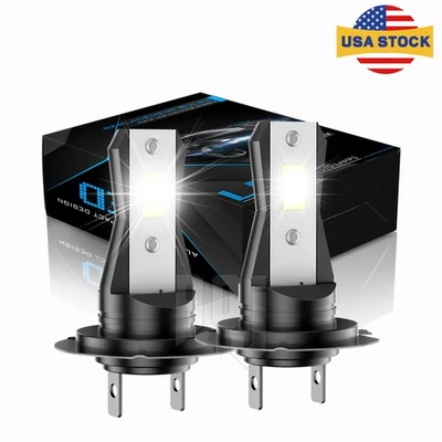 For Land Rover Discovery 2003-2004 2x H7 White 6000K LED Headlight Hi&Lo Bulbs — 第 1/4 张图片