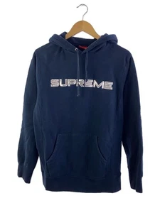 Sudadera con capucha Supreme M algodón NVY color liso - Imagen 1 de 6
