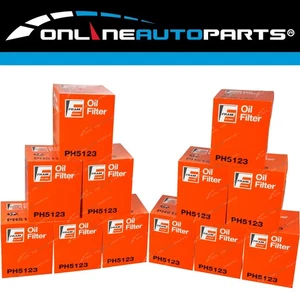 12 Oil Filters FRAM PH5123 for Toyota Landcruiser 1HZ 1HDT 4.2L 70 80 100 Series - Picture 1 of 2