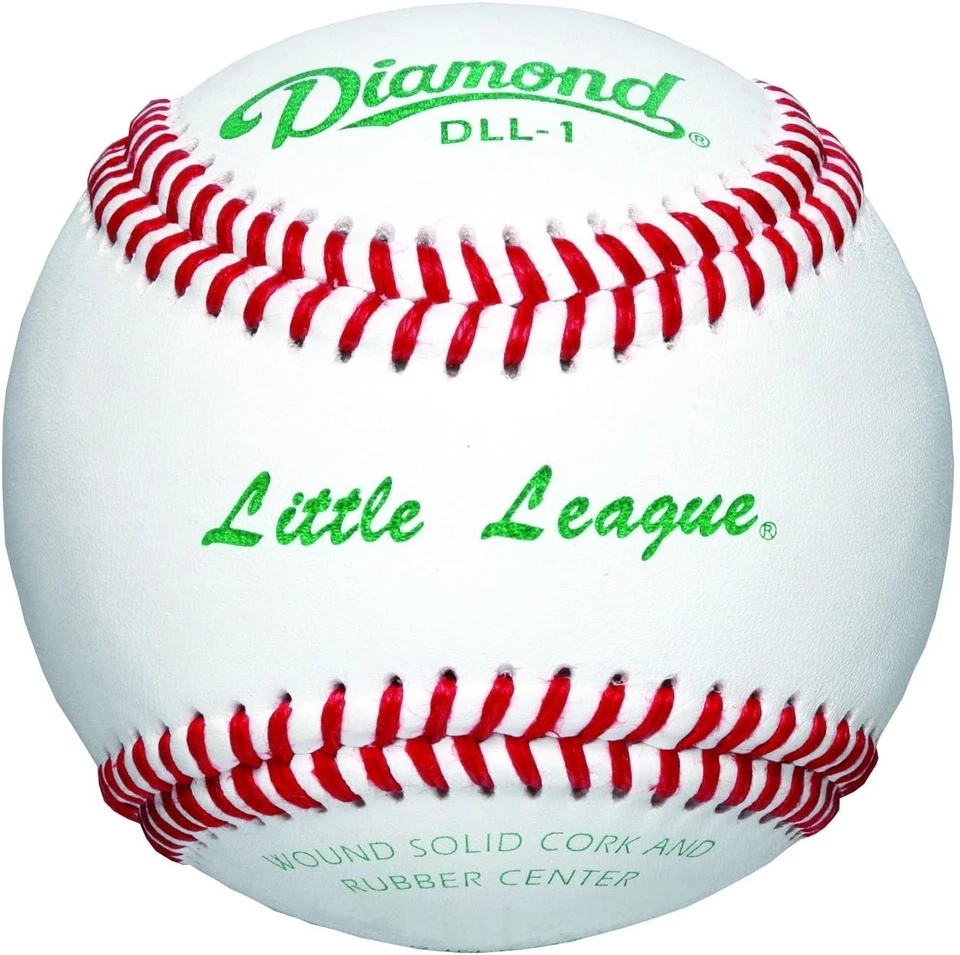 Diamond Dll-1 Little League Leather Baseballs 12 Ball Pack - Image 1 of 1
