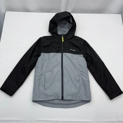 Chaqueta Eddie Bauer 3 en 1 para niños grande 14 cremallera forro polar abrigo de lluvia con capucha Foto 1 de 4