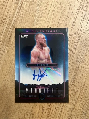 Joe Pyfer 2024 Topps Midnight UFC Stroke of Midnight Auto #SMA-JPR - Image 1 of 2