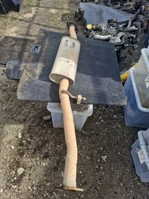 PARA SUBARU FORESTER SG5 EJ204 FACELIFT 2005-2008 SECCIÓN DE ESCAPE CENTRAL MEDIO Foto 1 de 4