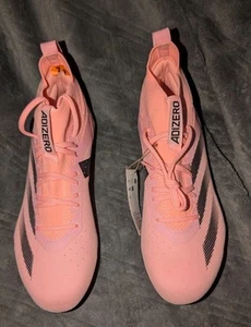 NEW SZ 12: Adidas House of Adizero Impact + Pink Football Cleats: IF1567 - Picture 1 of 7