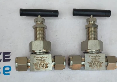 SWAGELOK SS-6DBS8 BLOWDOWN NEEDLE VALVE  LOT OF 2 - Image 1 of 4