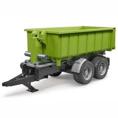 BRUDER 02035 Hakenlift Anhänger für Traktoren - Bild 1 von 4