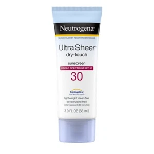 Neutrogena Ultra Sheer Dry-Touch Sunscreen Lotion SPF 30 3 fl oz Exp 04/27 - Picture 1 of 1