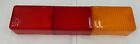 Replacement Tail Light Lens Only Amber Red, Truck Trailer Caravan  330mm X 80mm