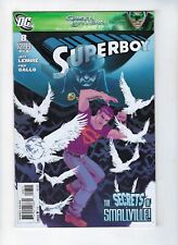 SUPERBOY # 8 - DC Comics, The SECRETS of SMALLVILLE, Aug 2011