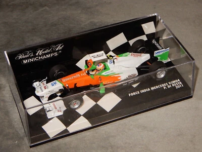 1:43 P Di Resta Force India Mercedes VJM04 2011 Minichamps 410110015 OVP Nuovo - Immagine 1 di 2