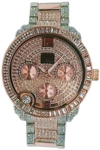 NY London Men's Watch Fashion Dress Diamond Ross Gold for Men's Analog Quartz - Picture 1 of 10