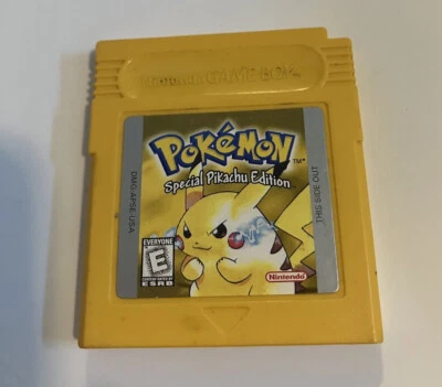 Pokemon: Yellow Version Nintendo Game Boy Color, 1999 Authentic Saves - image 1 of 4