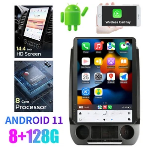 Android 12 Vertical 2K Screen Car Radio for Ford F150 F250 F350 F450 F550 15-22 - Picture 1 of 7