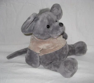 Ratón de Peluche Gris, Rata, Ratones en Camiseta Marrón - Imagen 1 de 4