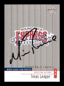 2002 Upper Deck Minor Leagues - Mike Rosamond - On Card Autograph