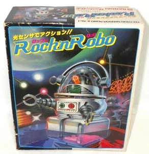 BANDAI Rock'n Robo Plastic Model Kit Action by light sensor JPN Rare vintage New - Picture 1 of 24