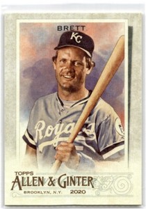 2020 Topps Allen & Ginter George Brett Kansas City Royals #18