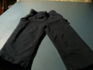 BLACK JUMPING BEAN 24 MONTH OLD BLACK PANTS WITH SIDE POCKETS - Picture 1 of 2