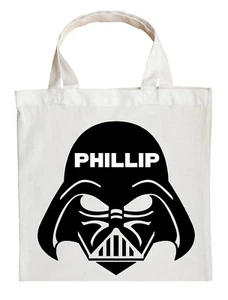Darth Vader Trick or Treat Bag, Personalized Darth Vader Halloween Bag - Picture 1 of 2