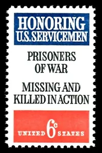 US #1422 MNH 1970 Missing Killed in Action War Prisoners POW KIA MIA - Picture 1 of 1