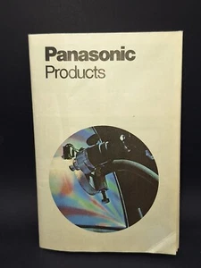 Vintage Panasonic Products 23.5"x 17.5" Fold Open Color Booklet/Poster Catalogue - Picture 1 of 8
