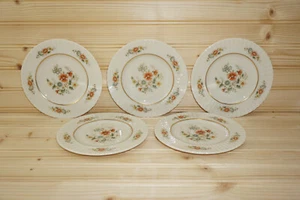 Lenox Temple Blossom (5) Bread & Butter Plates, 6 1/4" - Picture 1 of 9