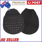 Silicone Forefoot Pad Breathable for High Heel/Sandal/Dress Shoes (Black)