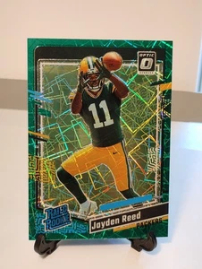 Panini Donruss Optic 2023 - Clasificado novato Jayden Reed #239 velocidad verde... - Imagen 1 de 4